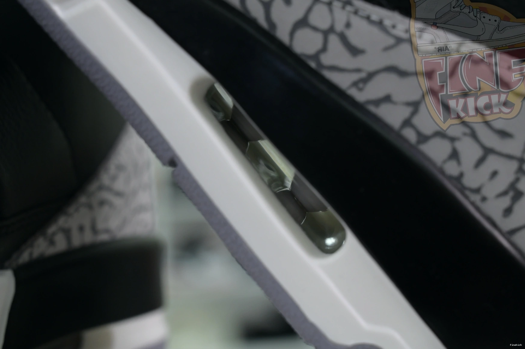 Air Reimagined” 3“Black Jordan Cement 0224